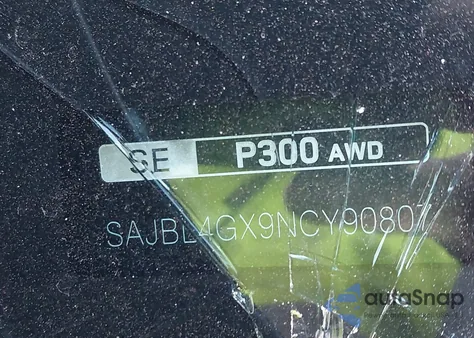 2022 Jaguar Xf R-Dynamic Se P300 Awd Automatic from USA, damaged, VIN SAJBL4GX9NCY90807